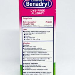 Siro chống dị ứng cho bé Children’s Benadryl Dye-Free Allergy Liquid Bubble Gum 236ml 8 siro chong di ung cho be childrens benadryl dye free allergy liquid bubble gum 236ml 280525 kc
