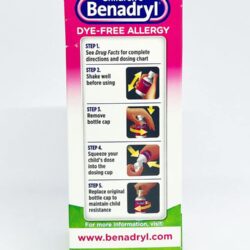 Siro chống dị ứng cho bé Children’s Benadryl Dye-Free Allergy Liquid Bubble Gum 236ml 9 siro chong di ung cho be childrens benadryl dye free allergy liquid bubble gum 236ml 280525 kd