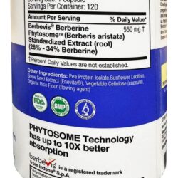 Viên uống bổ sung Berberine Feel Good Berberine Phytosome 120 Capsules 8 vien uong bo sung berberine feel good berberine phytosome 120 capsules 030325 kcc