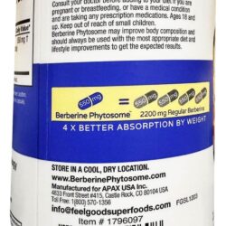 Viên uống bổ sung Berberine Feel Good Berberine Phytosome 120 Capsules 9 vien uong bo sung berberine feel good berberine phytosome 120 capsules 030325 kdd