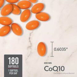 Viên uống bổ sung CoQ10 Member’s Mark CoQ10 200mg 180 Softgels 9 vien uong bo sung coq10 members mark coq10 200mg 180 softgels 130325 kd