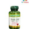 Viên uống dầu cá trợ tim, sáng mắt Nature’s Bounty Fish Oil 1200mg 60 Softgels