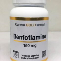 vien uong ho tro duong huyet california gold nutrition benfotiamine 150mg 30 capsules 120325 ka