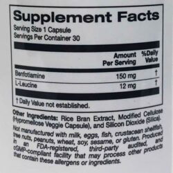 vien uong ho tro duong huyet california gold nutrition benfotiamine 150mg 30 capsules 120325 kh