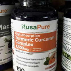 Viên uống nghệ NusaPure Turmeric Curcumin Complex 4500mg 150 viên 5 vien uong nghe nusapure turmeric curcumin complex 4500mg 150 capsules 260325 ka