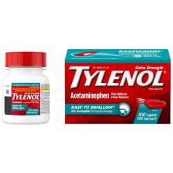 Viên uống Tylenol Acetaminophen Extra Strength 500mg 100 Caplets (Easy To Swallow) 9 vien uong tylenol acetaminophen extra strength 500mg 100 caplets easy to swallow 290325 ka