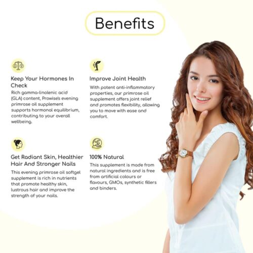Tinh dầu hoa anh thảo Sports Research Evening Primrose 1300mg 90 Softgels 13 beauty women skin benefits evening primrose oil