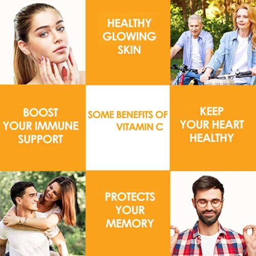 Viên uống bổ sung Vitamin C Sports Research Vitamin C 1000mg 180 Capsules 16 benefits vitamin c healthy life