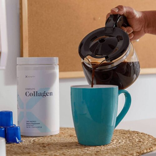 Bột Collagen Xyngular Complete Collagen Unflavored 303g 12 bot collagen xyngular complete collagen unflavored 303g 240425 kg