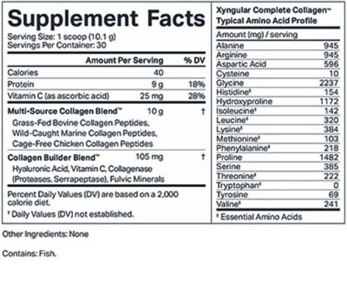 Bột Collagen Xyngular Complete Collagen Unflavored 303g 14 bot collagen xyngular complete collagen unflavored 303g 240425 kh