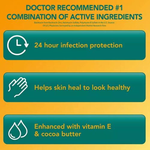 kem mo khang sinh chong nhiem trung members mark original strength triple antibiotic ointment 28g x3 280425 kc