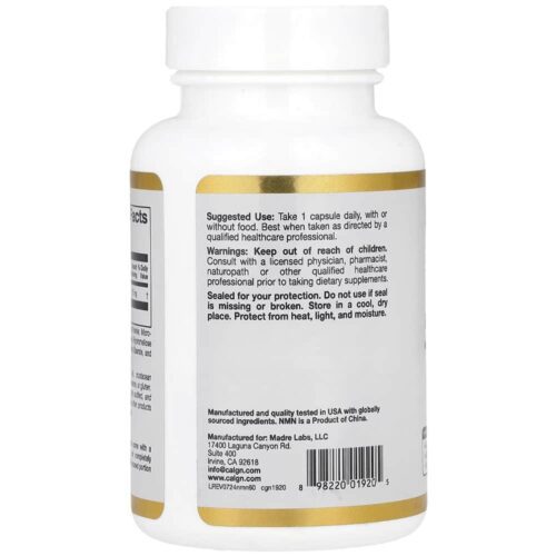 Viên uống bổ sung NMN California Gold Nutrition NMN 175mg 60 Capsules 11 vien uong bo sung nmn california gold nutrition nmn 175mg 60 capsules 140425 kc