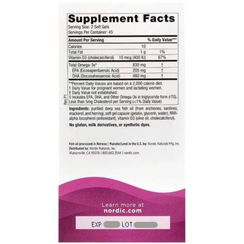 Viên uống DHA cho bà bầu Nordic Naturals Prenatal DHA 90 Softgels 11 vien uong dha cho ba bau nordic naturals prenatal dha 90 softgels 220425 kd