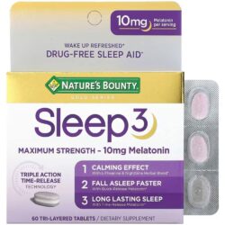 Viên uống hỗ trợ giấc ngủ Nature’s Bounty Sleep3 Melatonin 10mg 60 Tablets 5 vien uong ho tro giac ngu natures bounty sleep3 melatonin 10mg 60 tablets 270425 ka