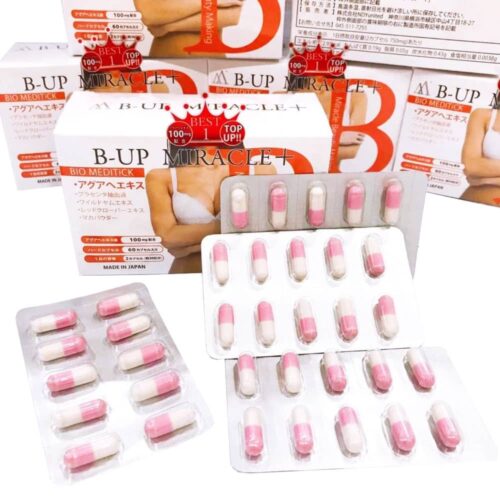 Viên uống nở ngực B-Up Miracle+ Bio Meditick 60 viên 16 vien uong no nguc b up miracle bio meditick 60 vien 210425 kb