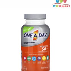 Vitamin One A Day cho phụ nữ trên 50 tuổi One A Day Women’s 50+ Multivitamin 100 viên