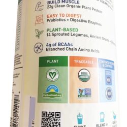 Bột Protein thực vật hữu cơ Garden Of Life Raw Organic Protein Unflavored 560g 7 bot protein thuc vat huu co garden of life raw organic protein unflavored 560g 070625 kc