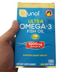 Dầu cá Qunol Ultra Omega-3 Fish Oil 1000mg 180 Mini Softgels 7 dau ca qunol ultra omega 3 fish oil 1000mg 180 mini softgels 140525 ka
