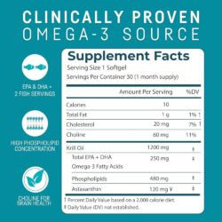 Dầu nhuyễn thể Kori Pure Antarctic Krill Oil Omega-3 1200mg 30 Softgels 13 dau nhuyen the kori pure antarctic krill oil omega 3 1200mg 30 softgels 140525 kf