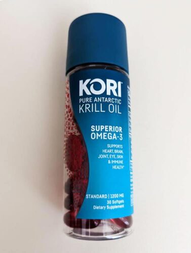 Dầu nhuyễn thể Kori Pure Antarctic Krill Oil Omega-3 1200mg 30 Softgels 19 dau nhuyen the kori pure antarctic krill oil omega 3 1200mg 30 softgels 220525 kf