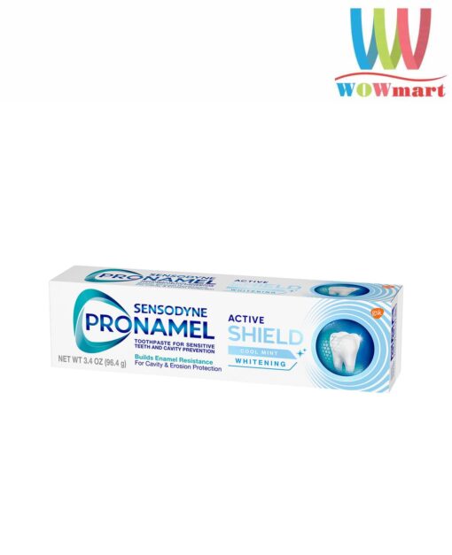 Kem đánh răng Sensodyne Pronamel Active Shield Whitening Cool Mint 96.4g