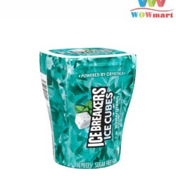 Kẹo gum không đường Ice Breakers Ice Cubes WinterGreen 40 viên