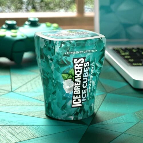 Kẹo gum không đường Ice Breakers Ice Cubes WinterGreen 40 viên 13 keo gum khong duong ice breakers ice cubes wintergreen 40 vien 070525 ke