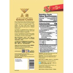Kẹo gừng dẻo Prince Of Peace Ginger Chews Blood Orange 227g 9 keo gung deo prince of peace ginger chews blood orange 227g 080525 kb