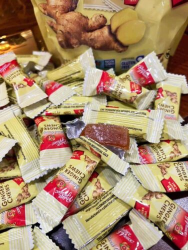 Kẹo gừng dẻo Prince Of Peace Ginger Chews Blood Orange 227g 13 keo gung deo prince of peace ginger chews blood orange 227g 080525 ke