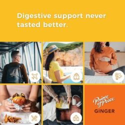 Kẹo gừng dẻo Prince Of Peace Ginger Chews Lemon 227g 8 keo gung deo prince of peace ginger chews lemon 227g 080525 kc