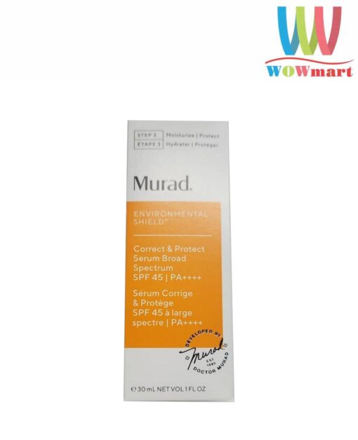 Serum giảm đốm nâu và nám Murad Environmental Shield Correct & Protect Serum SPF45 30ml
