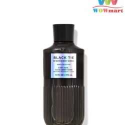 Sữa tắm gội cho nam Bath & Body Works Black Tie Hair, Face & Body Wash 295ml