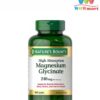 Viên uống bổ sung Magie Nature’s Bounty Magnesium Glycinate 240mg 180 Capsules