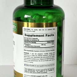 Viên uống bổ sung Magie Nature’s Bounty Magnesium Glycinate 240mg 180 Capsules 8 vien uong bo sung magie natures bounty magnesium glycinate 240mg 180 capsules 140525 kc