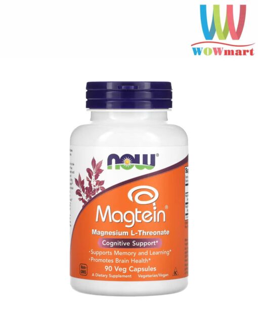 Viên uống bổ sung Magie Now Magtein Magnesium L-Threonate 90 Capsules