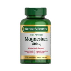 Viên uống chắc xương khỏe cơ Nature’s Bounty Magnesium 500mg 200 Tablets 3 vien uong chac xuong khoe co natures bounty magnesium 500mg 200 tablets 300525 k 800x800 1