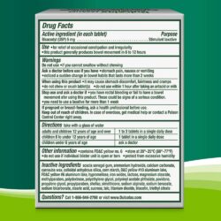 Viên uống giảm táo bón Dulcolax Laxative 25 Tablets 7 vien uong giam tao bon dulcolax laxative 25 tablets 020525 kb