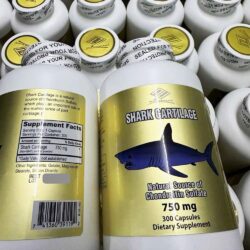 Viên uống sụn vi cá mập Nu-Health Shark Cartilage 750mg 300 Capsules 5 vien uong sun vi ca map nu health shark cartilage 750mg 300 capsules 150525 ka