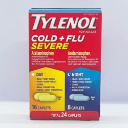 Viên uống Tylenol Cold + Flu Severe Day 16 Caplets & Night 8 Caplets (24 Caplets) 6 vien uong tylenol cold flu severe day 16 caplets night 8 caplets 24 caplets 100525 ka