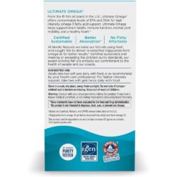 Dầu cá Omega-3 Nordic Naturals Ultimate Omega 1280mg 60 Softgels 7 dau ca omega 3 nordic naturals ultimate omega 1280mg 60 softgels 140625 kc