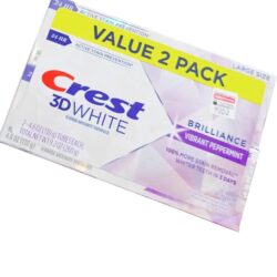 kem danh rang crest 3d white brilliance toothpaste 130g loc 2 tuyp 300625 ka