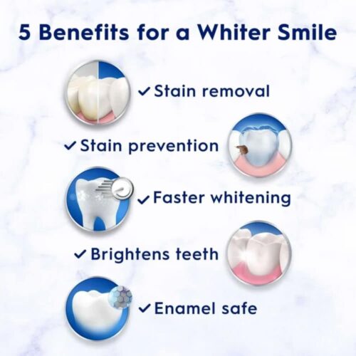 Kem đánh răng Crest 3D White Brilliance Toothpaste 130g 6 kem danh rang crest 3d white brilliance toothpaste 130g loc 3 tuyp 170625 kc