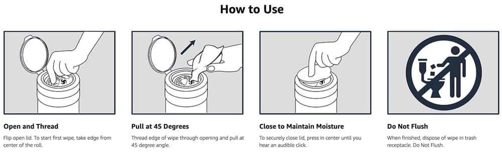 Khăn giấy ướt diệt khuẩn Amazon Basics Disinfecting Wipes Fresh Scent Hộp 85 tờ 10 khan giay uot diet khuan amazon basics disinfecting wipes fresh lemon scent 85 to x4 hop 160625 kf