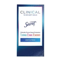 Lăn khử mùi Secret Clinical Soft Solid 45g (Light & Fresh)