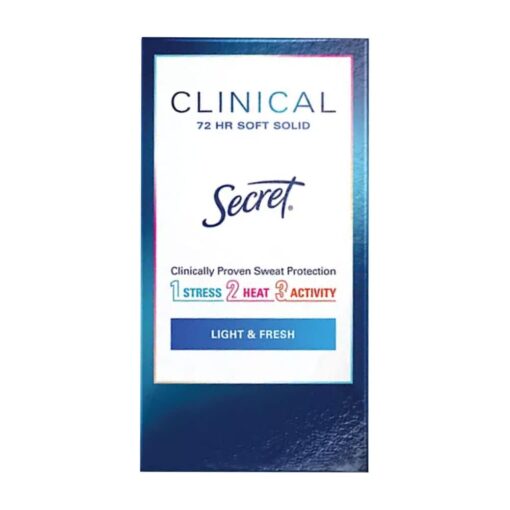 Lăn khử mùi Secret Clinical Soft Solid 45g (Light & Fresh)