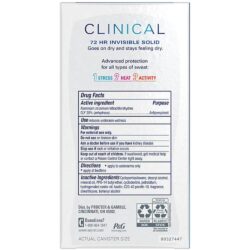 Lăn khử mùi Secret Clinical Soft Solid 45g x3 (Light & Fresh) 7 lan khu mui secret clinical soft solid 45g x3 light fresh 270625 ka