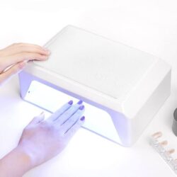 Máy hơ gel L’UGX LG205 72W 69 bóng LED/UV 17 may ho gel lugx lg205 72w 69 bong leduv 160625 kd