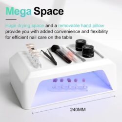 Máy hơ gel L’UGX LG205 72W 69 bóng LED/UV 21 may ho gel lugx lg205 72w 69 bong leduv 160625 kf