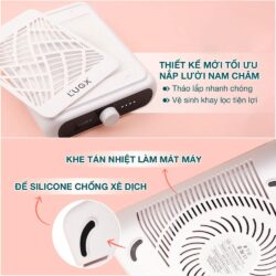 Máy hút bụi nails L’UGX LG622S (Tích điện) 15 may hut bui nails lugx lg622s tich dien 160625 kf