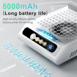 Máy hút bụi nails tích điện L’UGX LG618S 14 may hut bui nails tich dien lugx lg618s 160625 ke